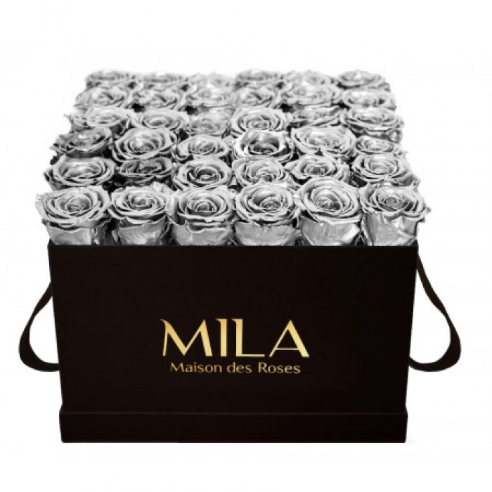 Mila Classique Luxe Noir Classique - Metallic Silver