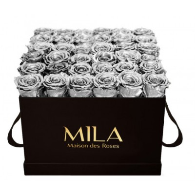 Produit Mila-Roses-00323 Mila Classique Luxe Noir Classique - Metallic Silver