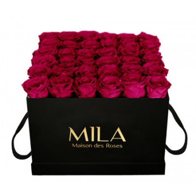 Produit Mila-Roses-00333 Mila Classique Luxe Noir Classique - Fuchsia