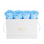  Mila-Roses-00350 Mila Classique Mini Table Blanc Classique - Baby blue