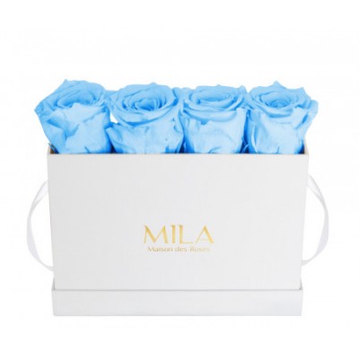 Produit Mila-Roses-00350 Mila Classique Mini Table Blanc Classique - Baby blue