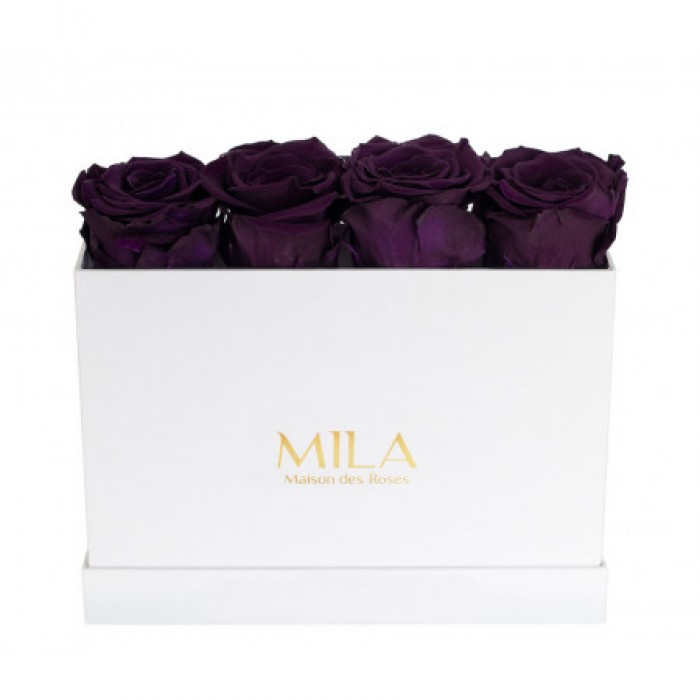 Mila Classique Mini Table Blanc Classique - Velvet purple