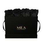  Mila-Roses-00361 Mila Classique Mini Table Noir Classique - Black Velvet