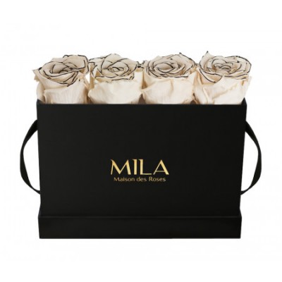 Produit Mila-Roses-00363 Mila Classique Mini Table Noir Classique - Haute Couture