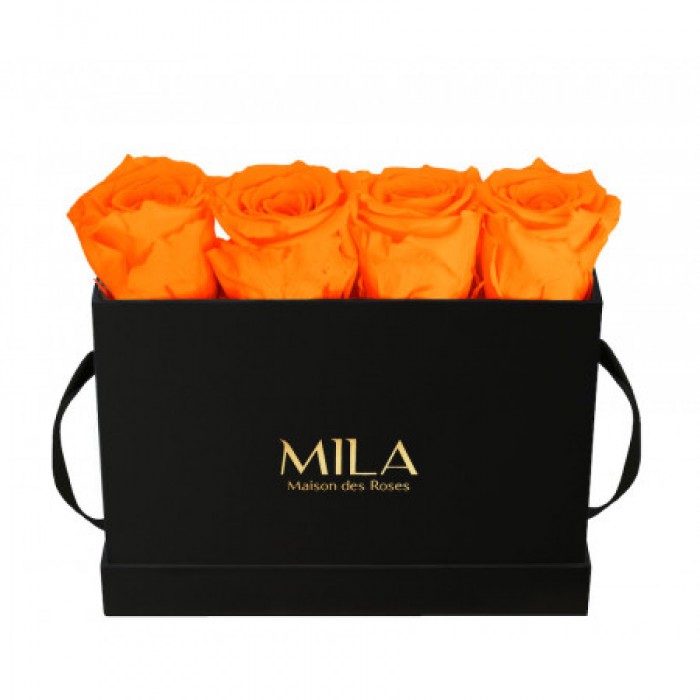 Mila Classique Mini Table Noir Classique - Orange Bloom