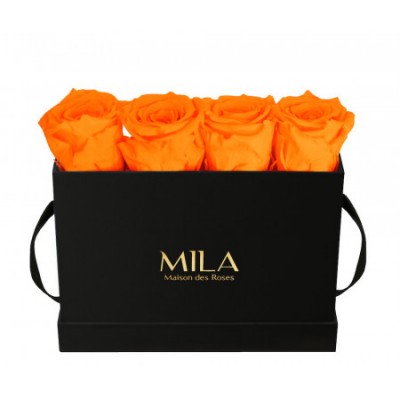 Produit Mila-Roses-00368 Mila Classique Mini Table Noir Classique - Orange Bloom