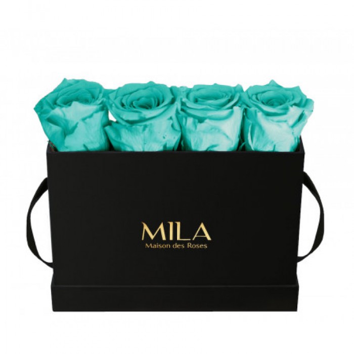 Mila Classique Mini Table Noir Classique - Aquamarine