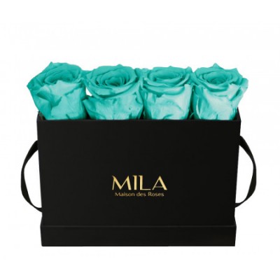 Produit Mila-Roses-00375 Mila Classique Mini Table Noir Classique - Aquamarine