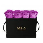 Mila-Roses-00378 Mila Classique Mini Table Noir Classique - Mauve