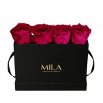  Mila-Roses-00381 Mila Classique Mini Table Noir Classique - Fuchsia