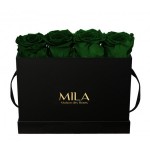  Mila-Roses-00382 Mila Classique Mini Table Noir Classique - Emeraude