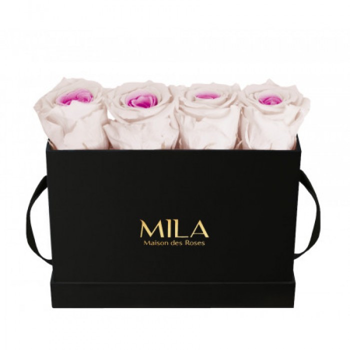 Mila Classique Mini Table Noir Classique - Pink bottom
