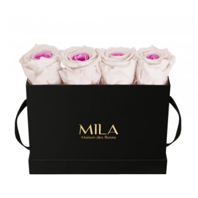 Produit Mila-Roses-00383 Mila Classique Mini Table Noir Classique - Pink bottom