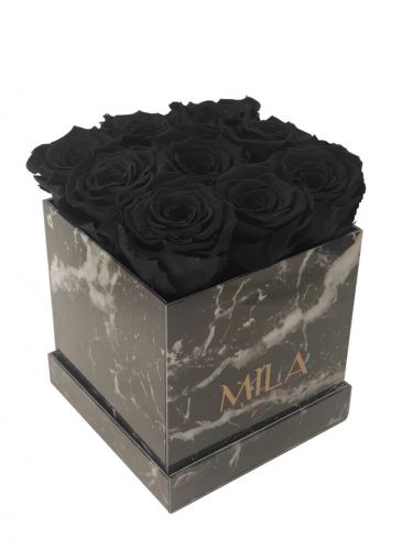 Produit Mila-Roses-00386 Mila Acrylic Black Marble - Black Velvet