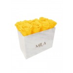  Mila-Roses-00399 Mila Acrylic White Marble - Yellow Sunshine