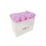  Mila-Roses-00410 Mila Acrylic White Marble - Vintage rose