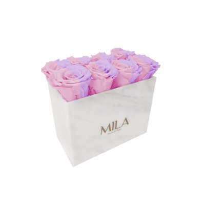 Produit Mila-Roses-00410 Mila Acrylic White Marble - Vintage rose