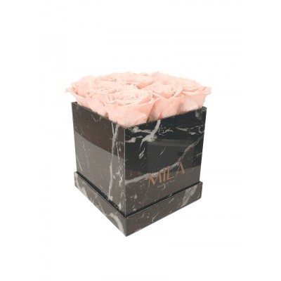 Produit Mila-Roses-00414 Mila Acrylic Black Marble - Pure Peach