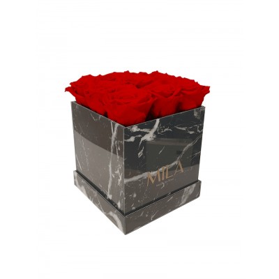 Produit Mila-Roses-00415 Mila Acrylic Black Marble - Rouge Amour