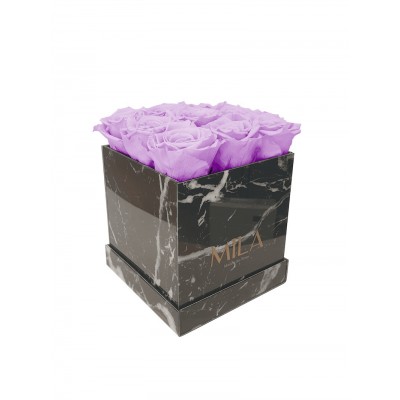 Produit Mila-Roses-00426 Mila Acrylic Black Marble - Lavender