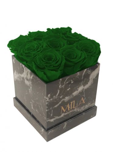 Produit Mila-Roses-00431 Mila Acrylic Black Marble - Emeraude
