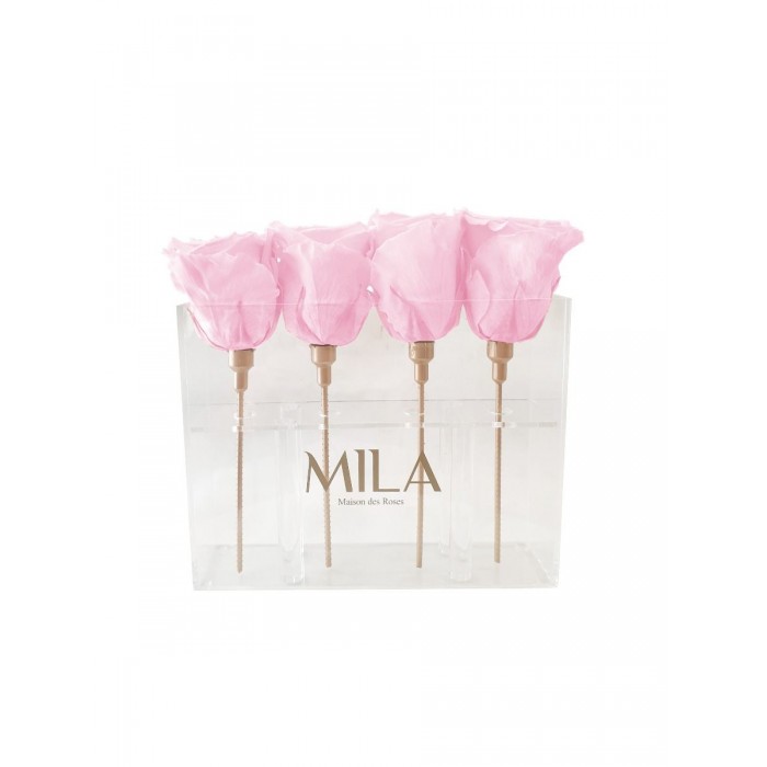 Mila Acrylic Mini Table - Pink Blush