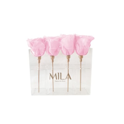 Produit Mila-Roses-00436 Mila Acrylic Mini Table - Pink Blush