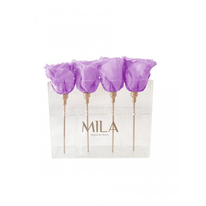 Mila Acrylic Mini Table - Lavender