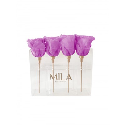 Produit Mila-Roses-00450 Mila Acrylic Mini Table - Mauve