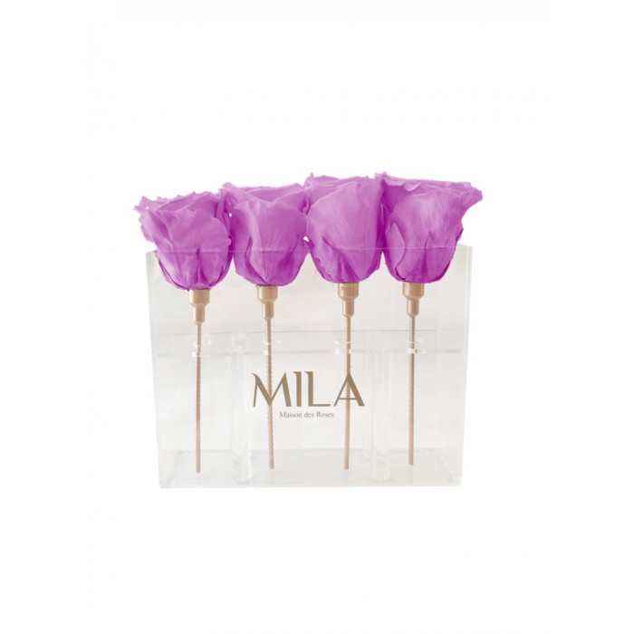 Mila Acrylic Mini Table - Mauve