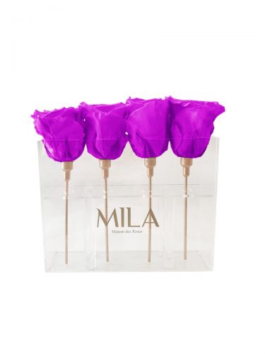 Produit Mila-Roses-00451 Mila Acrylic Mini Table - Violin