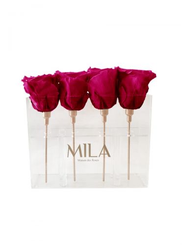 Produit Mila-Roses-00453 Mila Acrylic Mini Table - Fuchsia
