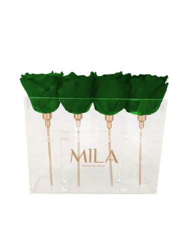 Produit Mila-Roses-00454 Mila Acrylic Mini Table - Emeraude