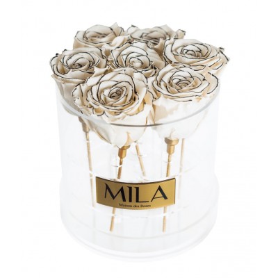 Produit Mila-Roses-00483 Mila Acrylic Round - Haute Couture