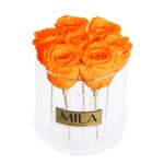  Mila-Roses-00488 Mila Acrylic Round - Orange Bloom