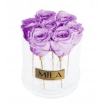  Mila-Roses-00497 Mila Acrylic Round - Lavender