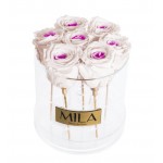  Mila-Roses-00503 Mila Acrylic Round - Pink bottom