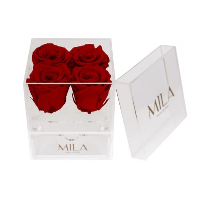 Produit Mila-Roses-00510 Mila Acrylic Mini Bijou - Rouge Amour