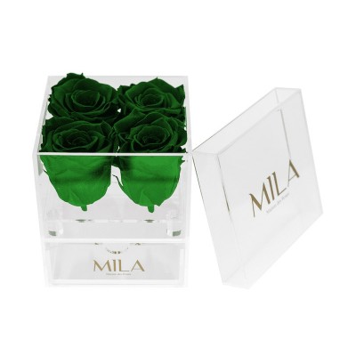 Produit Mila-Roses-00526 Mila Acrylic Mini Bijou - Emeraude