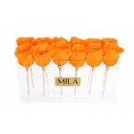  Mila-Roses-00536 Mila Acrylic Table - Orange Bloom