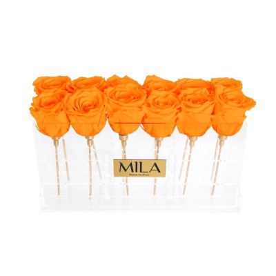 Produit Mila-Roses-00536 Mila Acrylic Table - Orange Bloom