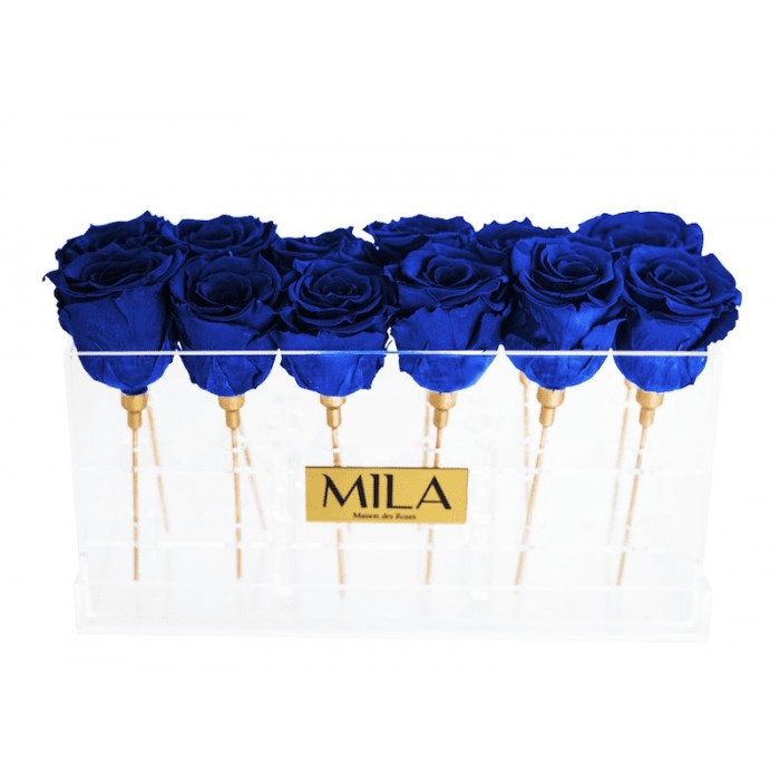 Mila Acrylic Table - Royal blue