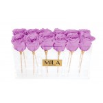  Mila-Roses-00546 Mila Acrylic Table - Mauve