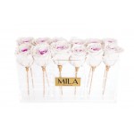  Mila-Roses-00551 Mila Acrylic Table - Pink bottom