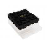  Mila-Roses-00553 Mila Acrylic Large Bijou - Black Velvet