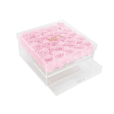 Produit Mila-Roses-00556 Mila Acrylic Large Bijou - Pink Blush