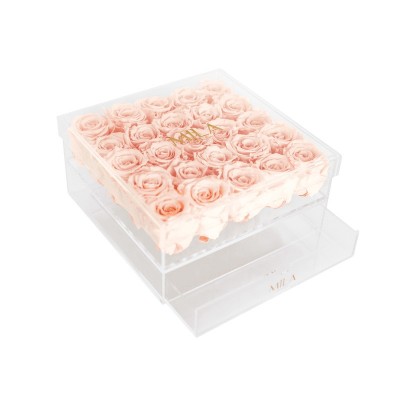 Produit Mila-Roses-00557 Mila Acrylic Large Bijou - Pure Peach