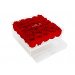  Mila-Roses-00558 Mila Acrylic Large Bijou - Rouge Amour