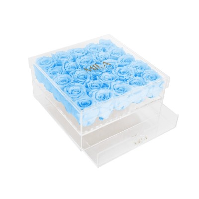 Produit Mila-Roses-00566 Mila Acrylic Large Bijou - Baby blue