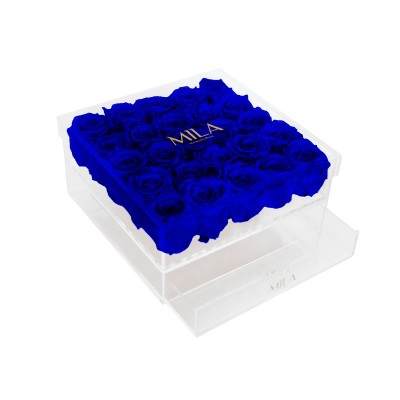 Produit Mila-Roses-00568 Mila Acrylic Large Bijou - Royal blue